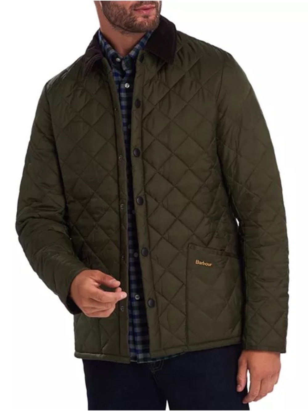 Barbour Men's Heritage Liddesdale Diamond Quilted Jacket